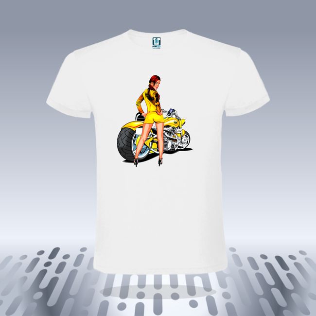 Tricou barbati MOTO GIRL