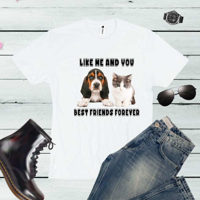 Tricou barbati BEST FRIENDS