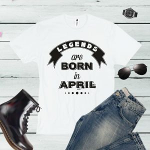 Tricou barbati LEGENDS APRIL