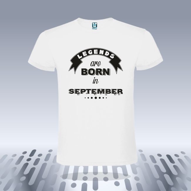 Tricou barbati LEGENDS SEPTEMBER
