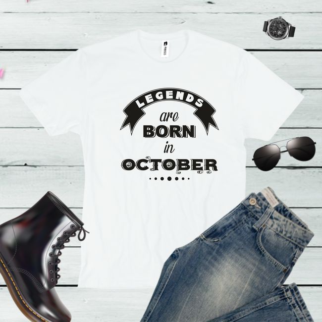 Tricou barbati LEGENDS OCTOBER