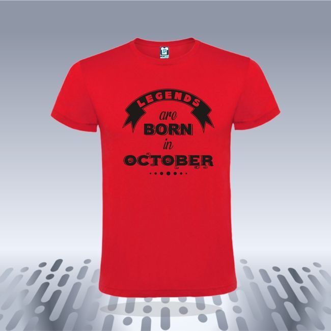 Tricou barbati LEGENDS OCTOBER