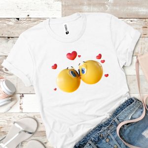 Tricou dama KISSING EMOJI