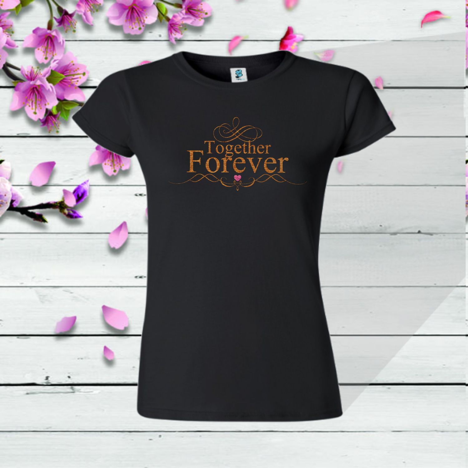 Tricou dama TOGHETHER FOREVER