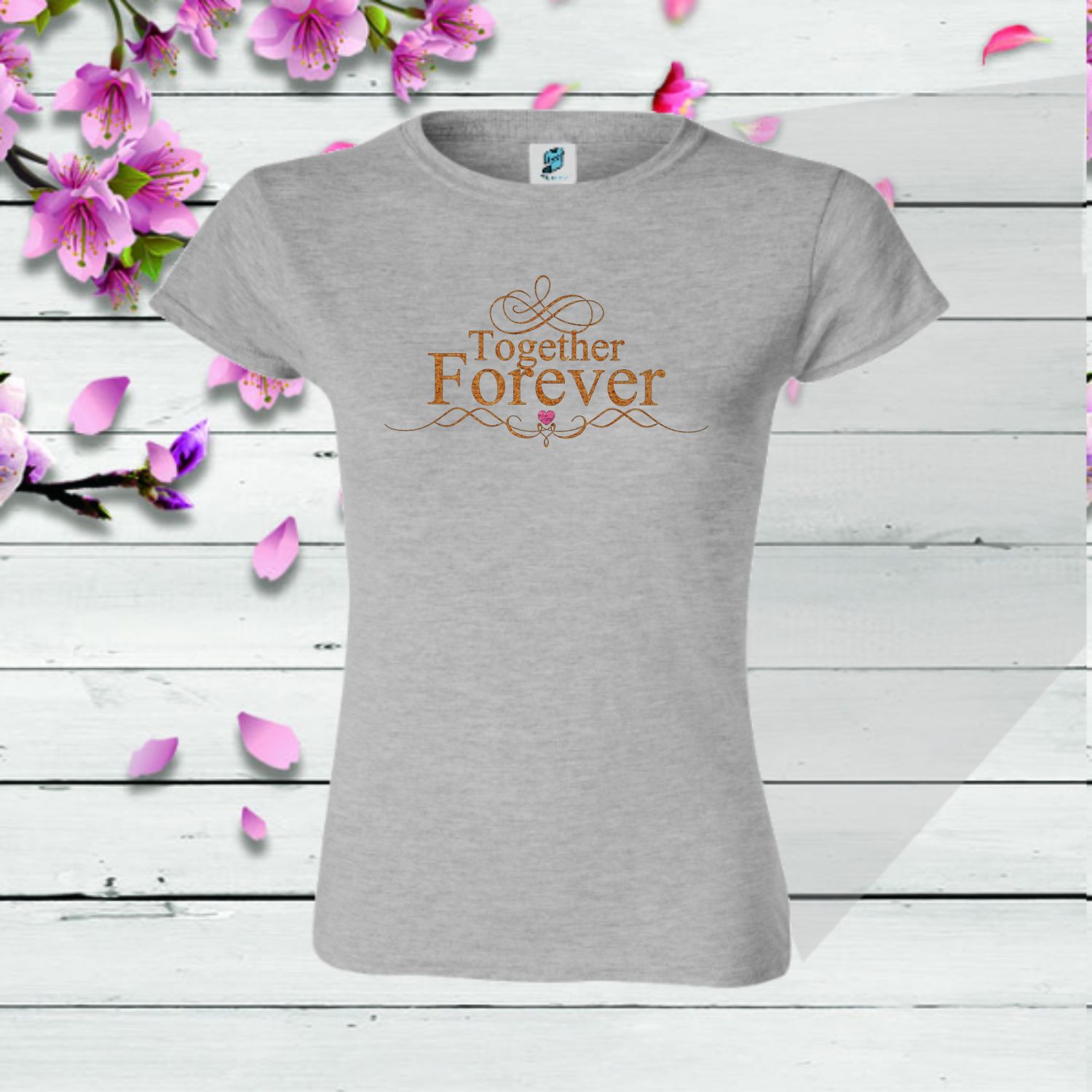 Tricou dama TOGHETHER FOREVER