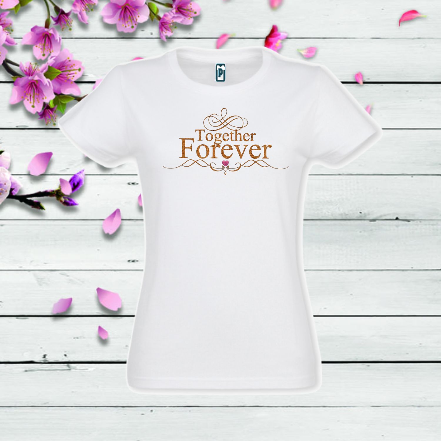 Tricou dama TOGHETHER FOREVER