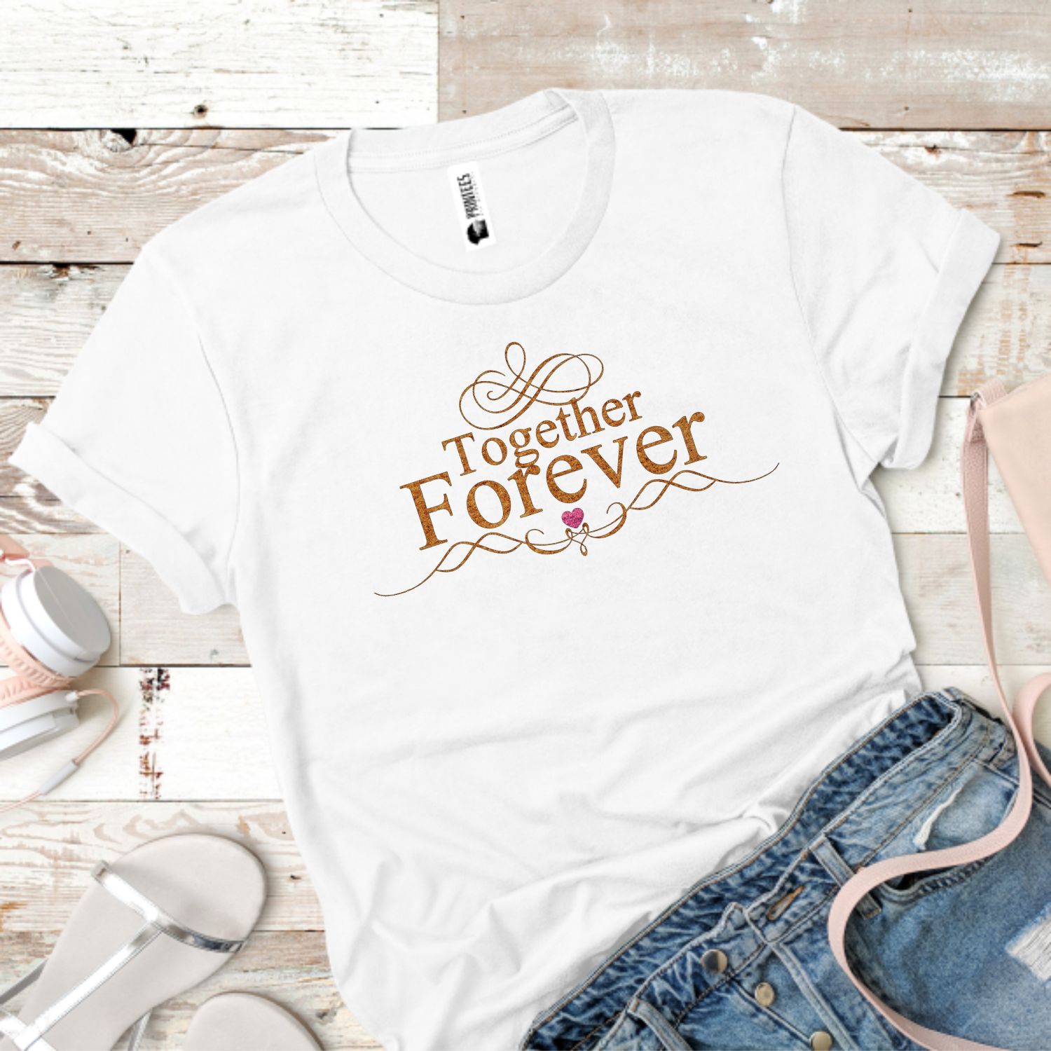 Tricou dama TOGHETHER FOREVER
