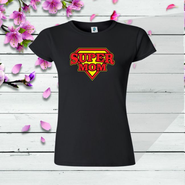 Tricou dama SUPER MOM