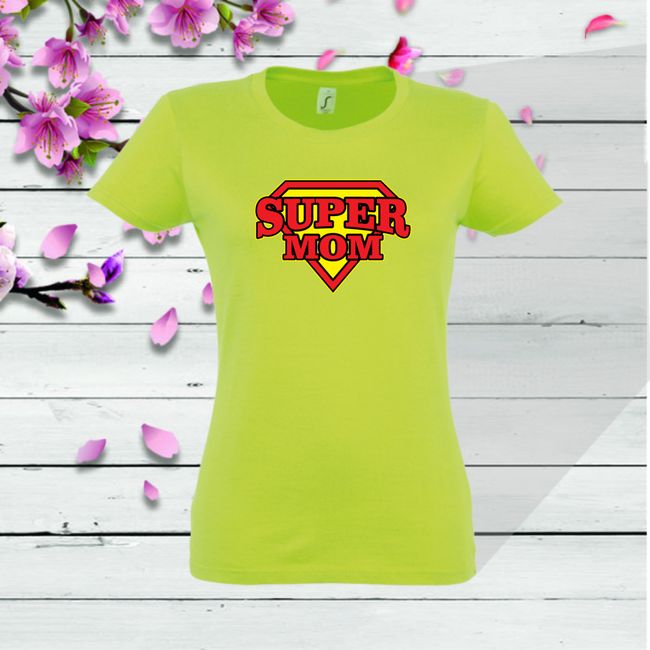 Tricou dama SUPER MOM