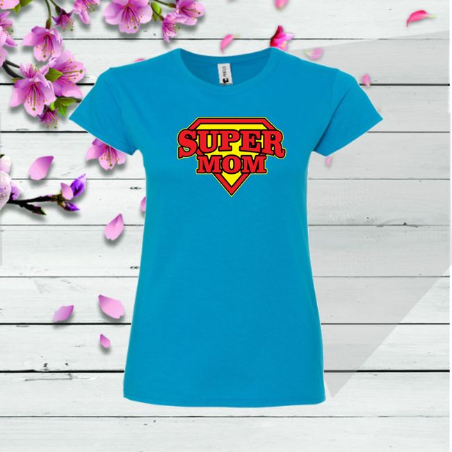 Tricou dama SUPER MOM