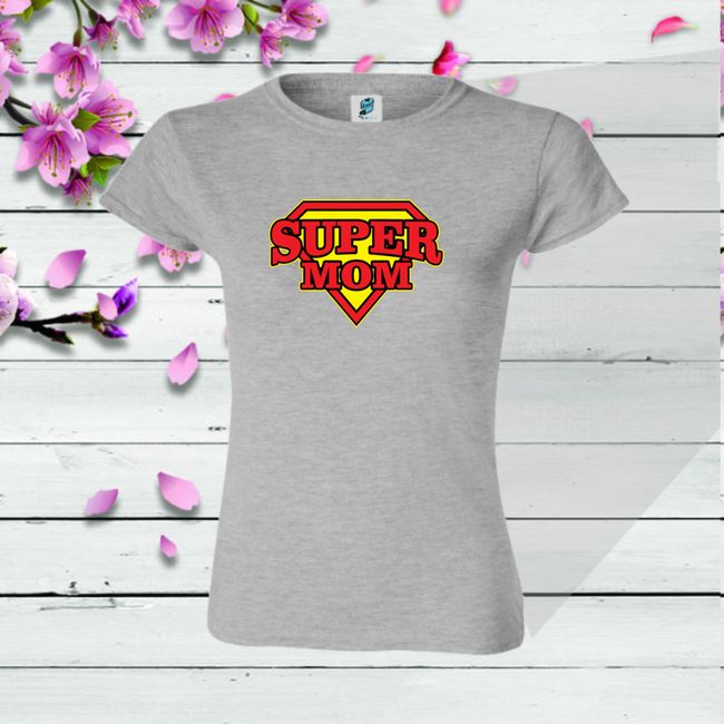 Tricou dama SUPER MOM