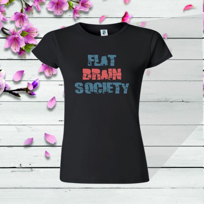 Tricou dama FLAT BRAIN SOCIETY
