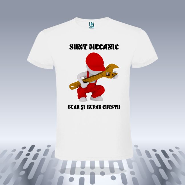 Tricou barbati MECANIC REPAR
