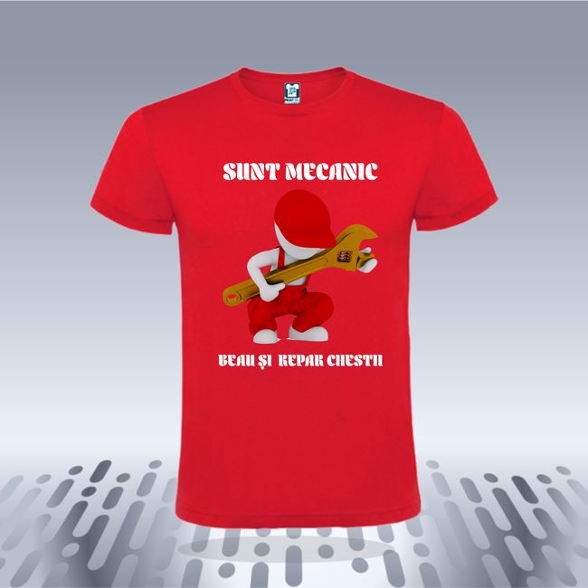 Tricou barbati MECANIC REPAR