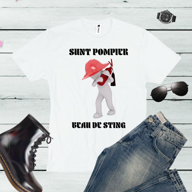 Tricou barbati POMPIER