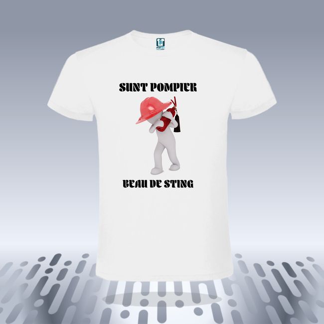 Tricou barbati POMPIER