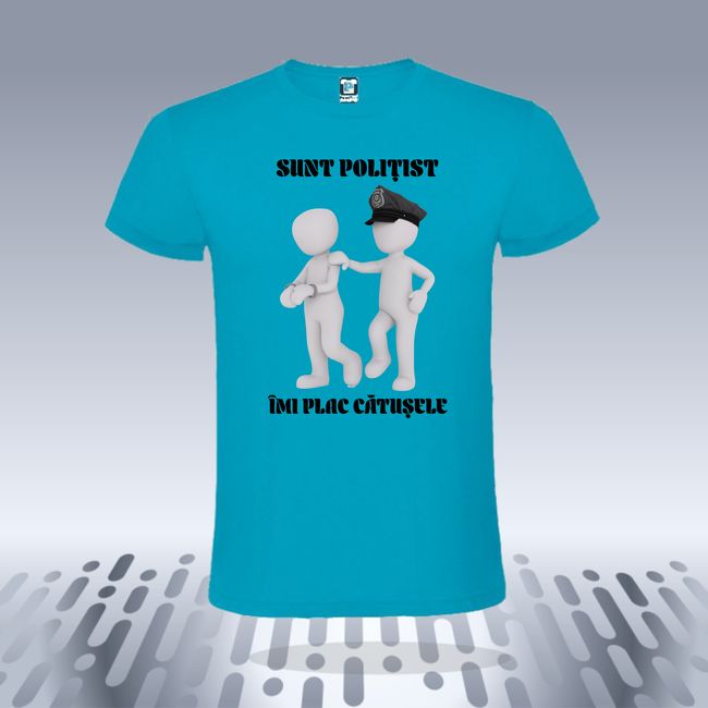 Tricou barbati POLITIST