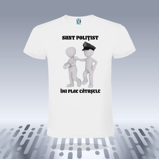 Tricou barbati POLITIST