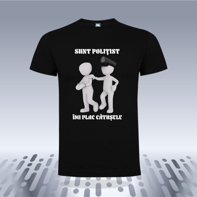 Tricou barbati POLITIST