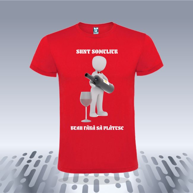 Tricou barbati SOMELIER