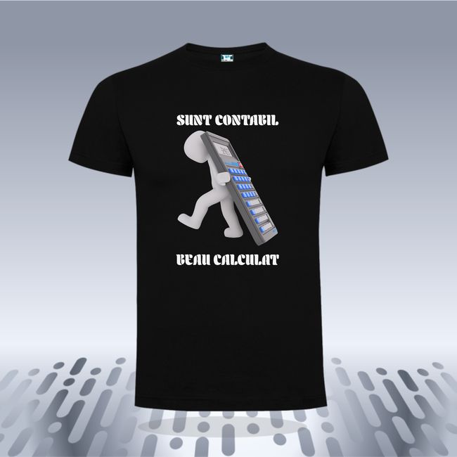 Tricou barbati CONTABIL CALCULAT