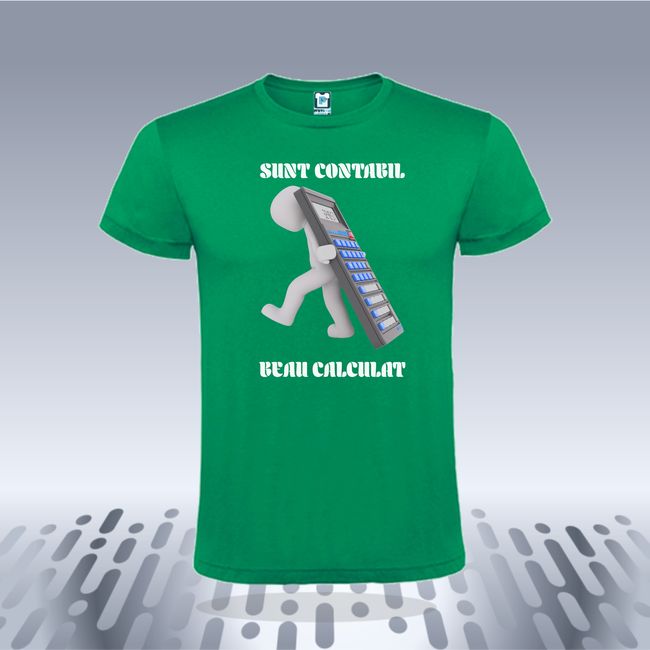 Tricou barbati CONTABIL CALCULAT