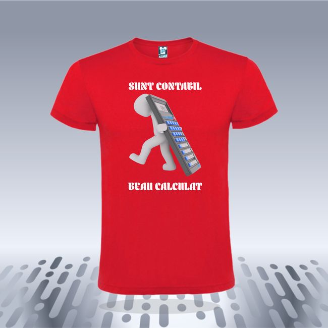 Tricou barbati CONTABIL CALCULAT