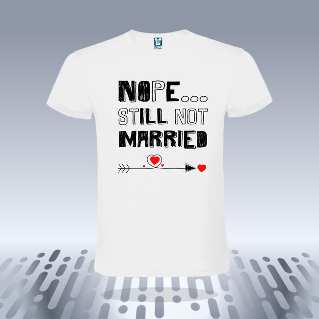 Tricou barbati NOT MARIED