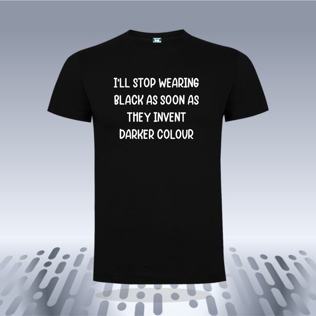 Tricou barbati BLACK OR DARKER