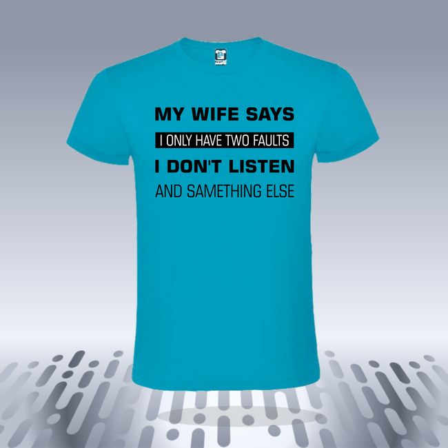 Tricou barbati WIFE LISTEN
