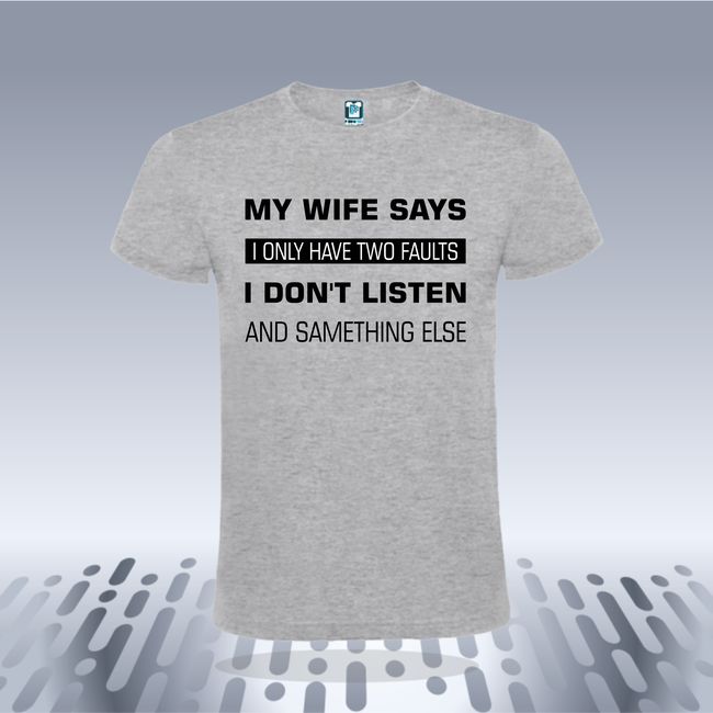 Tricou barbati WIFE LISTEN