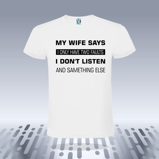 Tricou barbati WIFE LISTEN