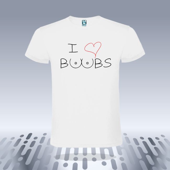 Tricou barbati LOVE BOOBS