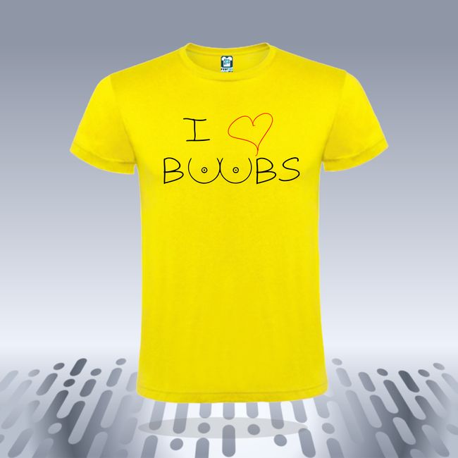 Tricou barbati LOVE BOOBS