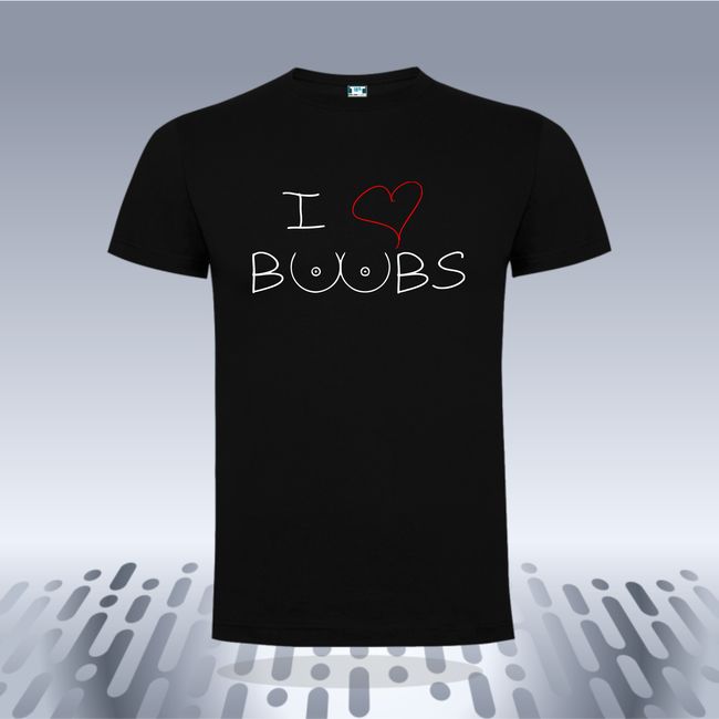 Tricou barbati LOVE BOOBS