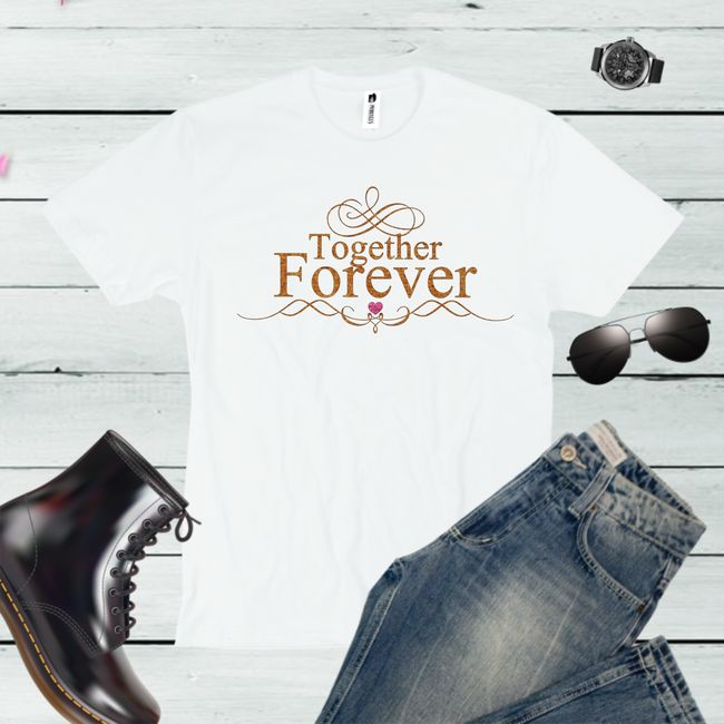 Tricou barbati TOGETHER FOREVER