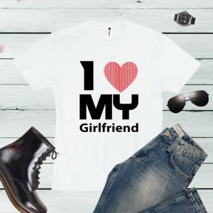 Tricou barbati LOVE MY GIRLFRIEND
