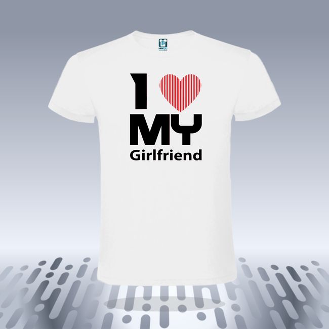 Tricou barbati LOVE MY GIRLFRIEND