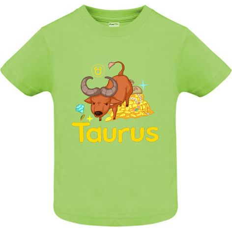 Tricou copii - Taurus - Verde