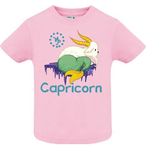 Tricou copii - Capricorn - Roz