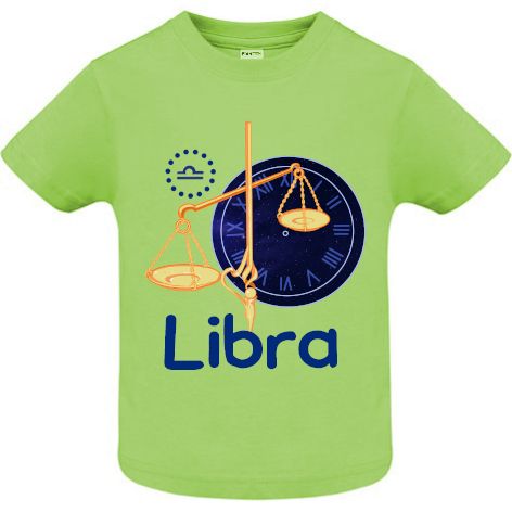Tricou copii - Libra - Verde