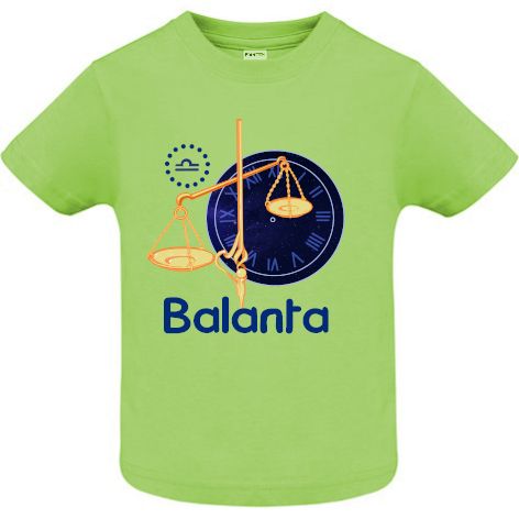 Tricou copii - Balanta - Verde