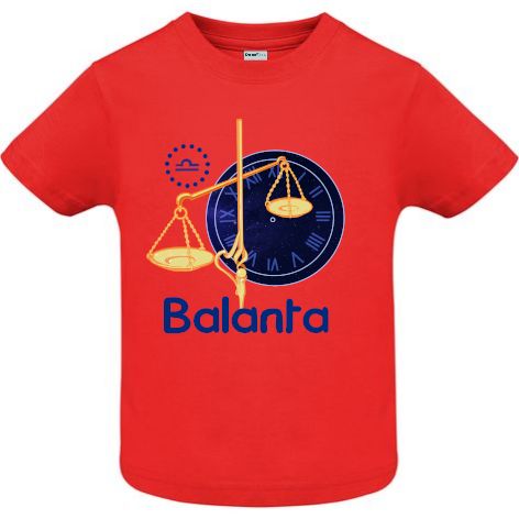 Tricou copii - Balanta - Roșu