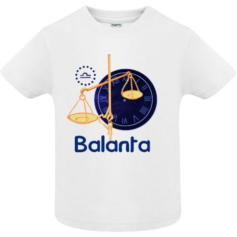 Tricou copii - Balanta - Alb