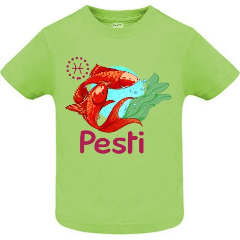 Tricou copii - Pesti - Verde