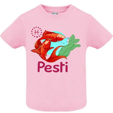 Tricou copii - Pesti - Roz
