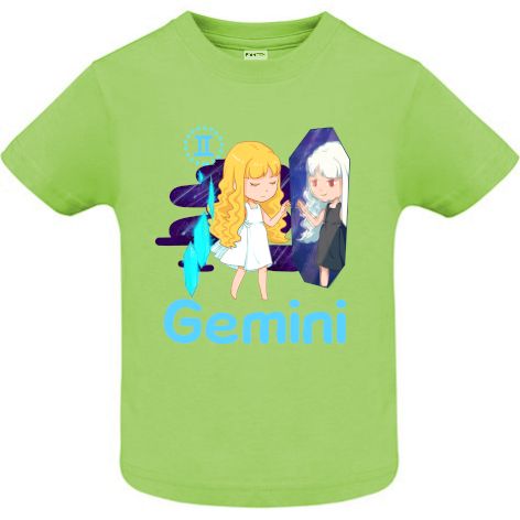 Tricou copii - Gemini - Verde