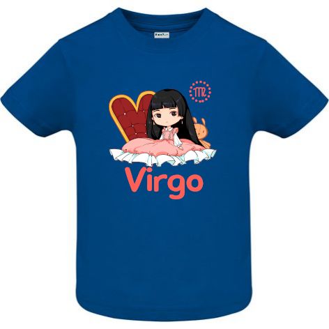 Tricou copii - Virgo - Albastru