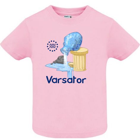 Tricou copii - Varsator - Roz