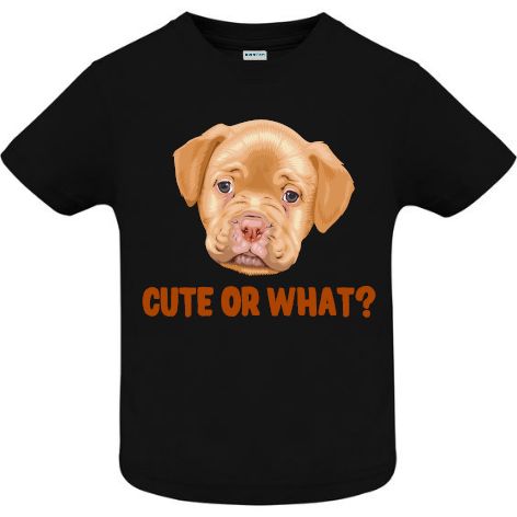 Tricou copii - Cute Or What - Negru